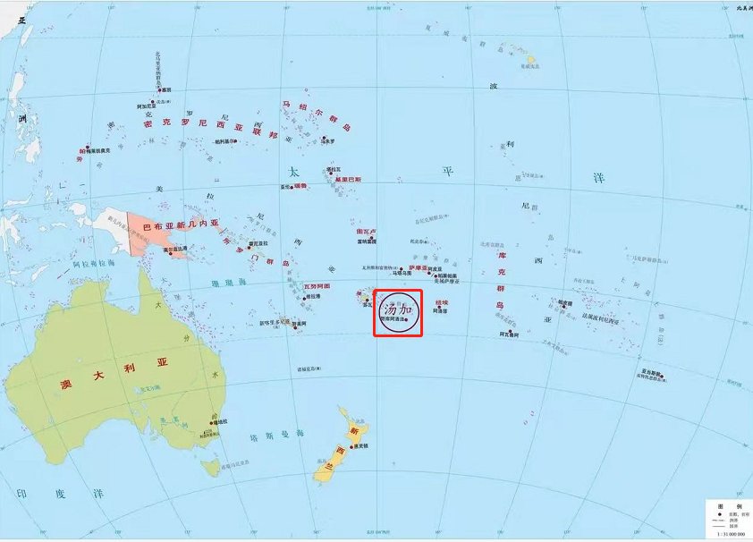 汤加的具体地理位置是?