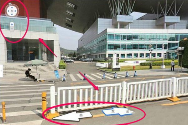 百度地图怎么看街景实景