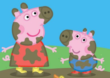 动画片《小猪佩奇》中，有哪些镜头让你觉得特别滑稽和不科学？