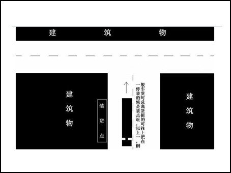 半挂车倒车技巧图解