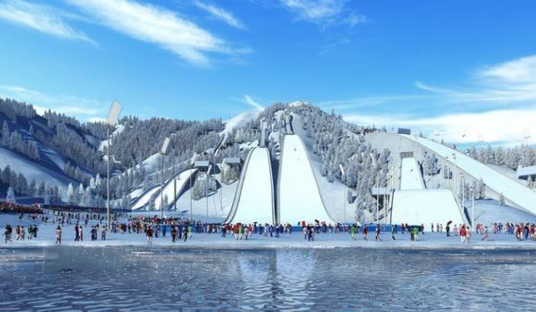 世界上最大的滑雪跳台群在哪