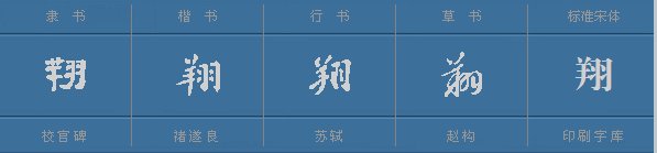 翔字代表什么意思