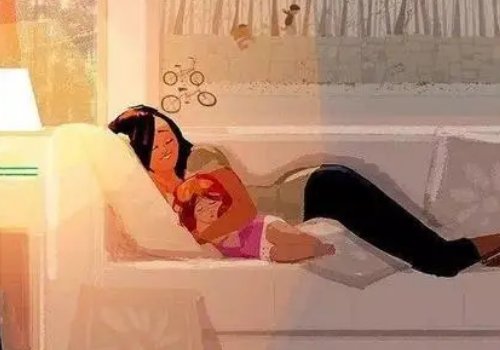 二年级睡梦中的妈妈是什么样子的，怎么填空?