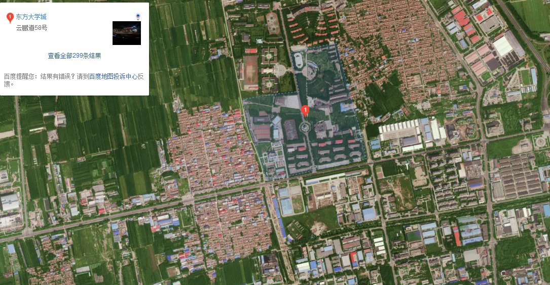 廊坊东方大学城地图