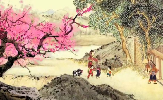 渔人甚异之，复前行，欲穷其林翻译是什么？