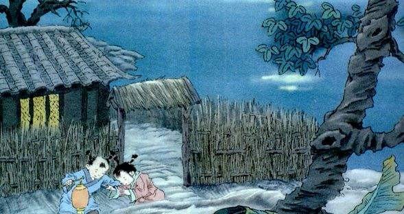 夜书所见知有儿童挑促织什么意思？